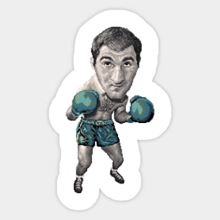 Marciano Boxing Grey Palette Pixel Art Sticker